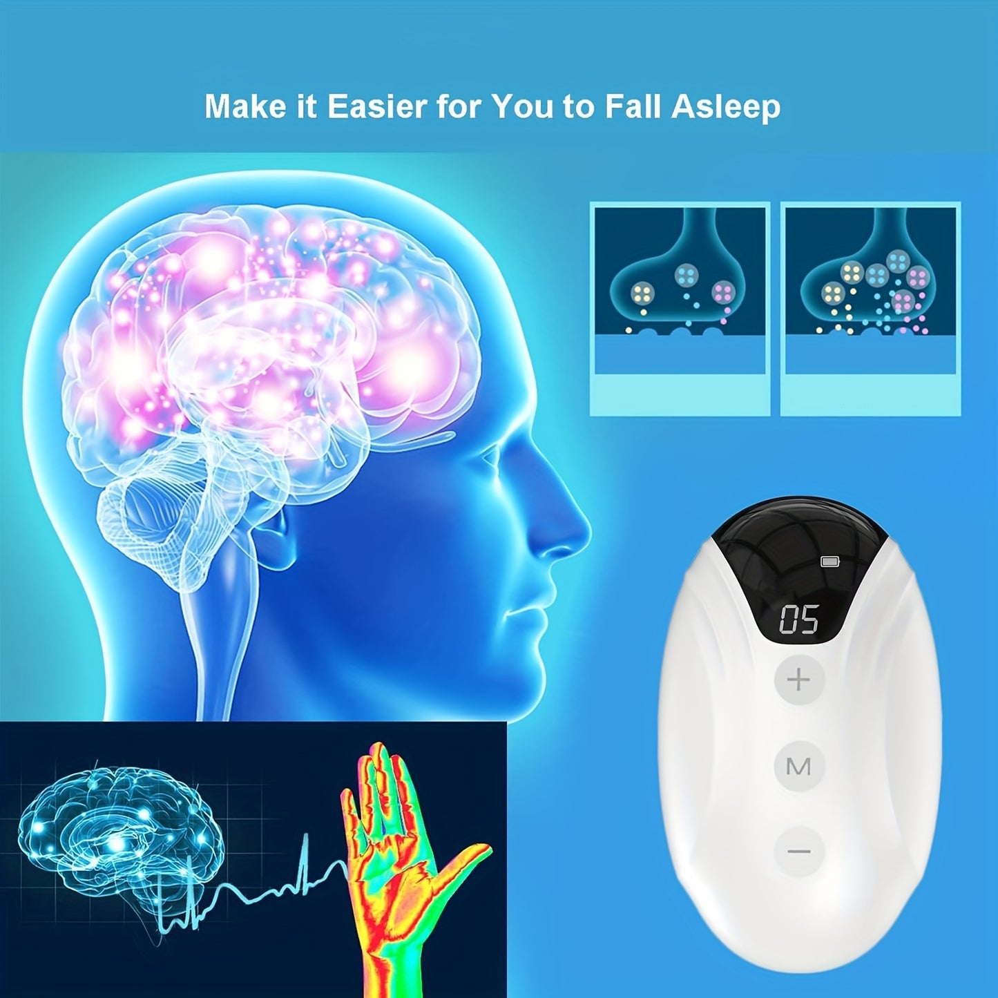 VIP link for Sleep Aids Microcurrent Handheld Hypnosis Device and Stress-reducing necklace