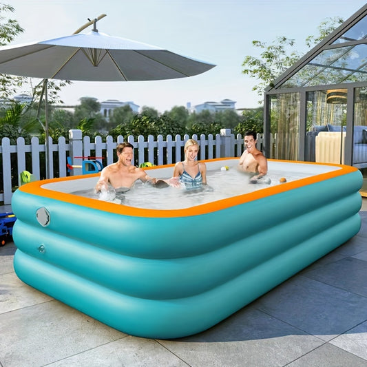 PVC Inflatable Swimming Pools Thickened Summer Soft Fun Portable Bathtub Water Game Portable Kids Adult Outdoors Sport Play Toys