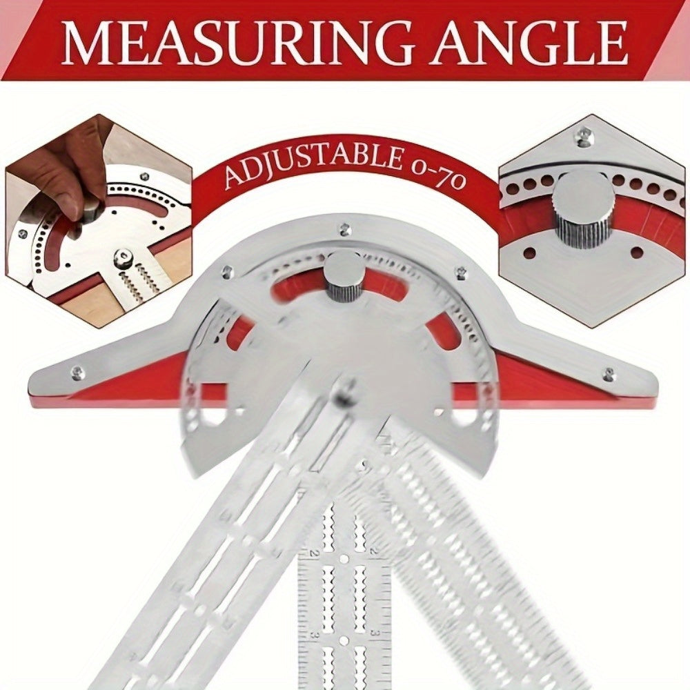 Easy To Read Woodworking Edge Ruler With Clear Markings Convenient And Practical Woodworking Rulers As Shown 20 inches