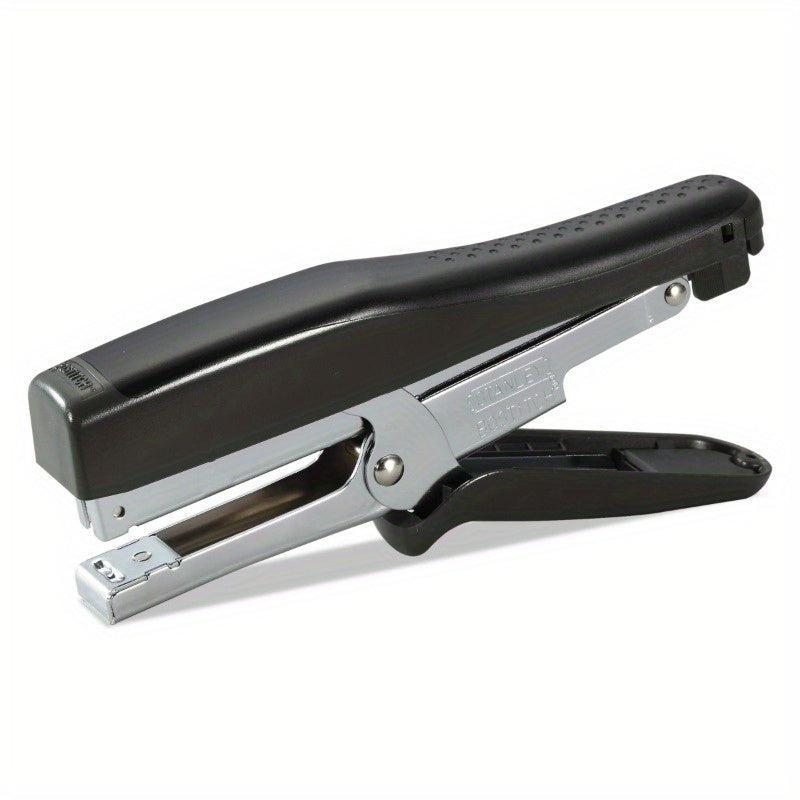 Heavy Duty Plier Stapler Hand Grip Metal Manual 172X32cm Book Sewer Black Office