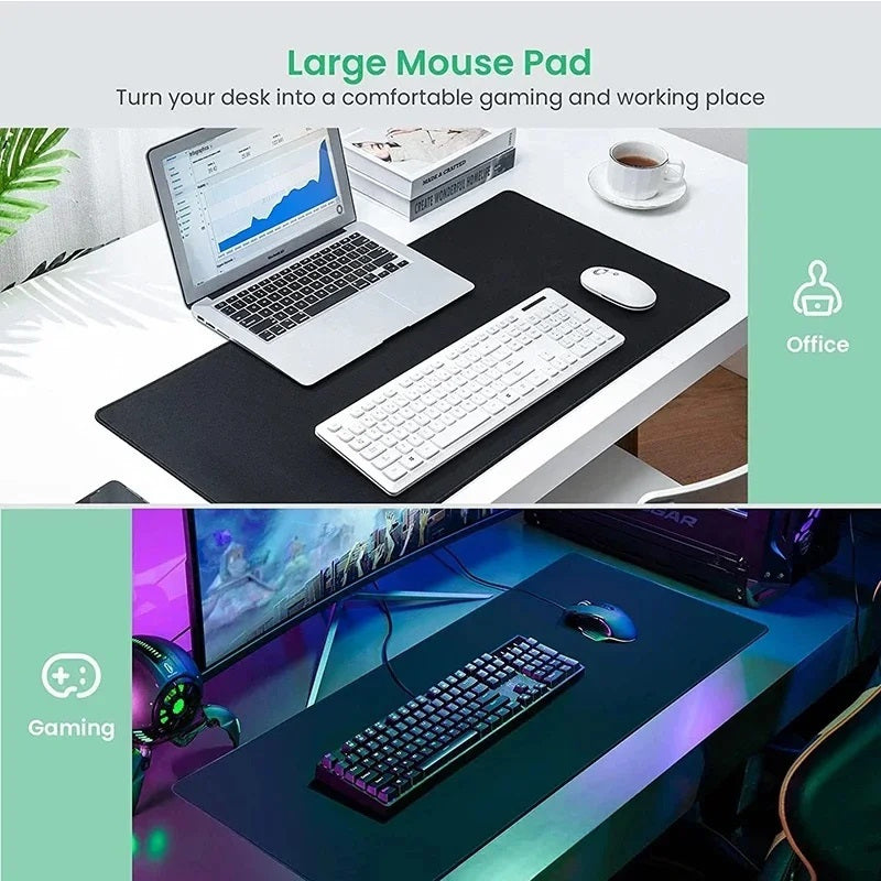 Customizable Eeyore Large Gaming Mousepad - Personalized Text & Name, Soft Rubber Desk Mat for Gamers and Office Use