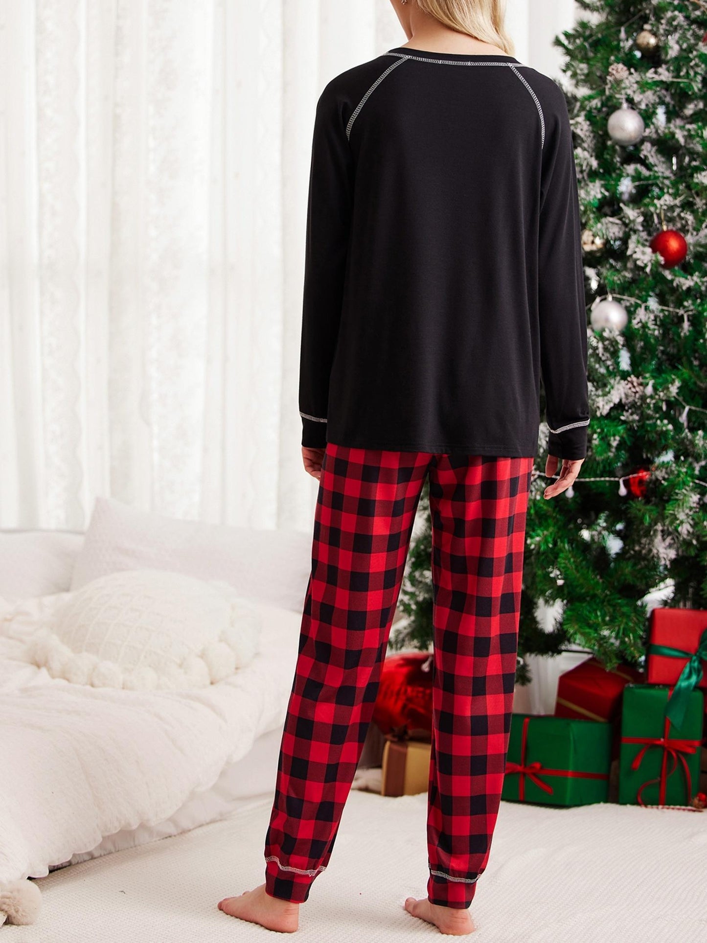 super soft Pajamas Set for Women Soft Comfy Pjs Sets Long Sleeve Sleepwear Loungewear