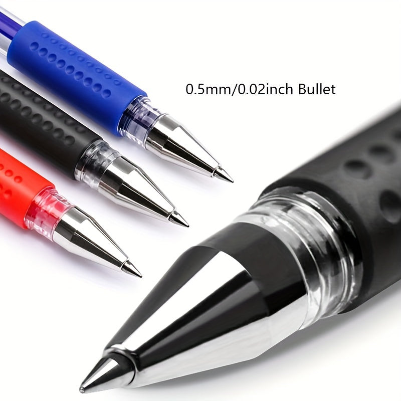 18pcs 0.5mm Neutral Ballpoint Pens In Random Colors