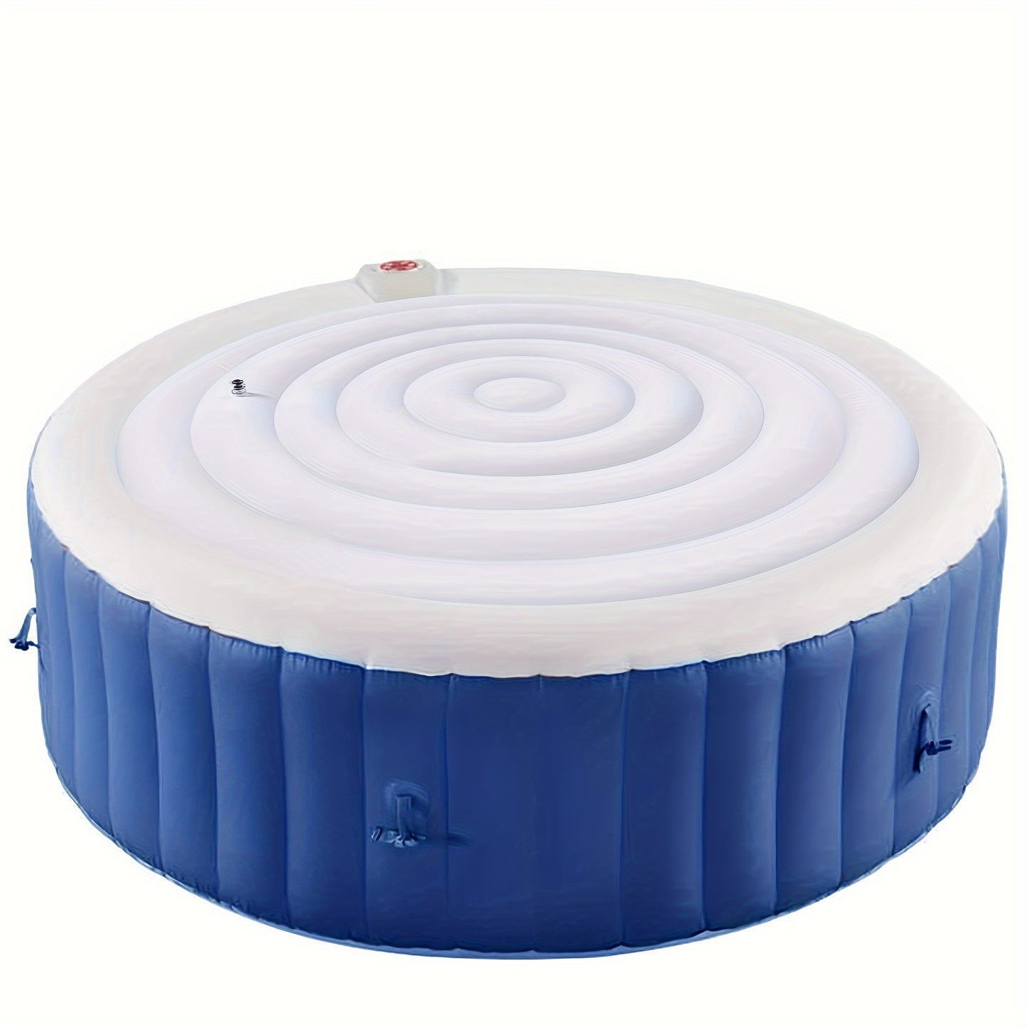 Hot Tub Cover for Round Hot Tub 4.5 Ft Inflatable Hot Tub Cover Foldable Energy Saving Lid for Round Outdoor Inflatable Hot Tubs