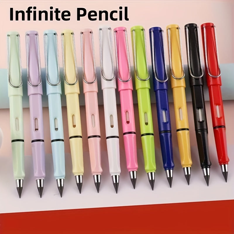 Eternal Pencil Black Technology Pencil No Ink Student Endless Positive Posture Writing Kid Gift School Supplies Stationery Gift