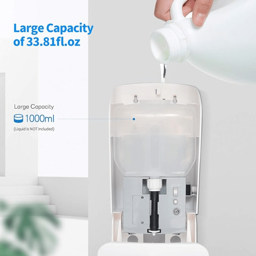 Automatic Foam Dispenser 1 Set Useful Convenient Contactless Wall Mounted Spray Hand Sanitizer Dispenser Daily Use