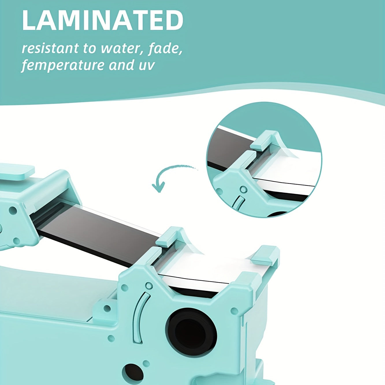 Vixic 2-Pack P3200 Label Maker Tape 3B21 Black On White For Laminated Label Maker Tape For P-Touch PT-D200 D210 H100 1880 Vixic P3200 D210S, TZe-231 TZ-231 12mm 0.47 Inch