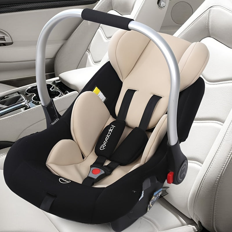 Car Safety Seat Inner Pad, Changing And Washing Pad, Carrying Basket Stroller Pad, Four Seasons Universal Waist Head Seat Pad, Waist + Head Pad Two-in-one 8.82oz 15.75*11.81*1.18inch