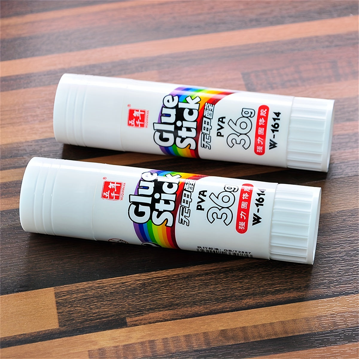 "Craft-Ready" 8pcs High-Strength Solid Glue Sticks - Transparent, Odorless, Safe For Plastic & Rubber - Ideal For School, Office, And Crafting