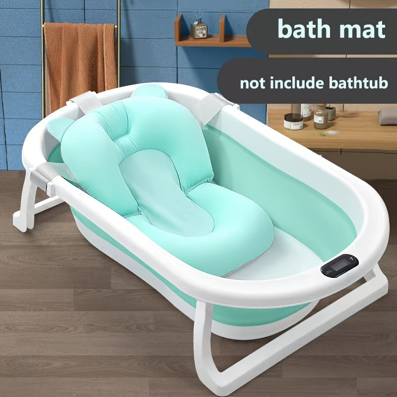 Convenient Baby Bathtub Can Sit Lie Down Folding Basin with Intelligent Temperature Feeling Thickened Bath Bucket