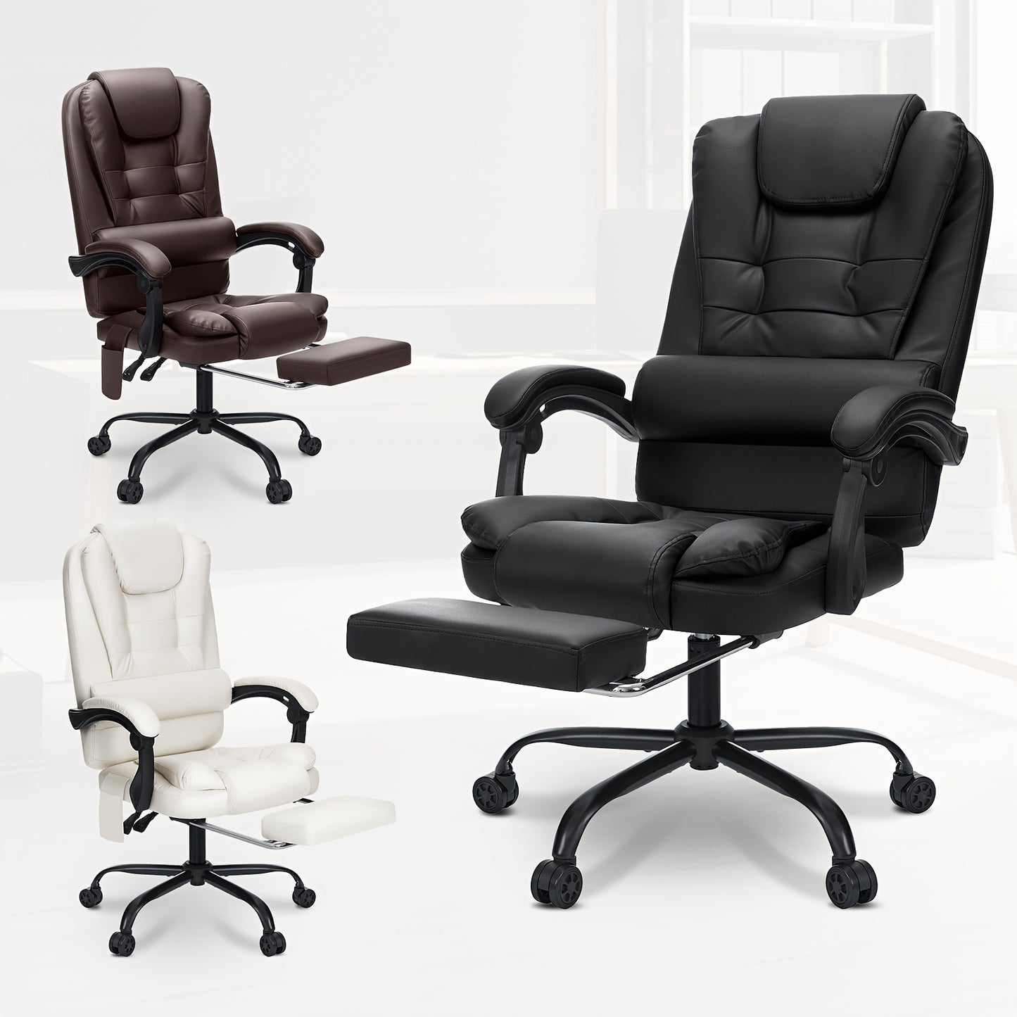 Lifting Modern Simple Leather Seat Chair