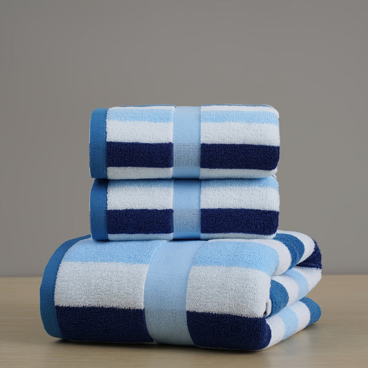 Luxury Cotton Towel Set - Soft & Absorbent