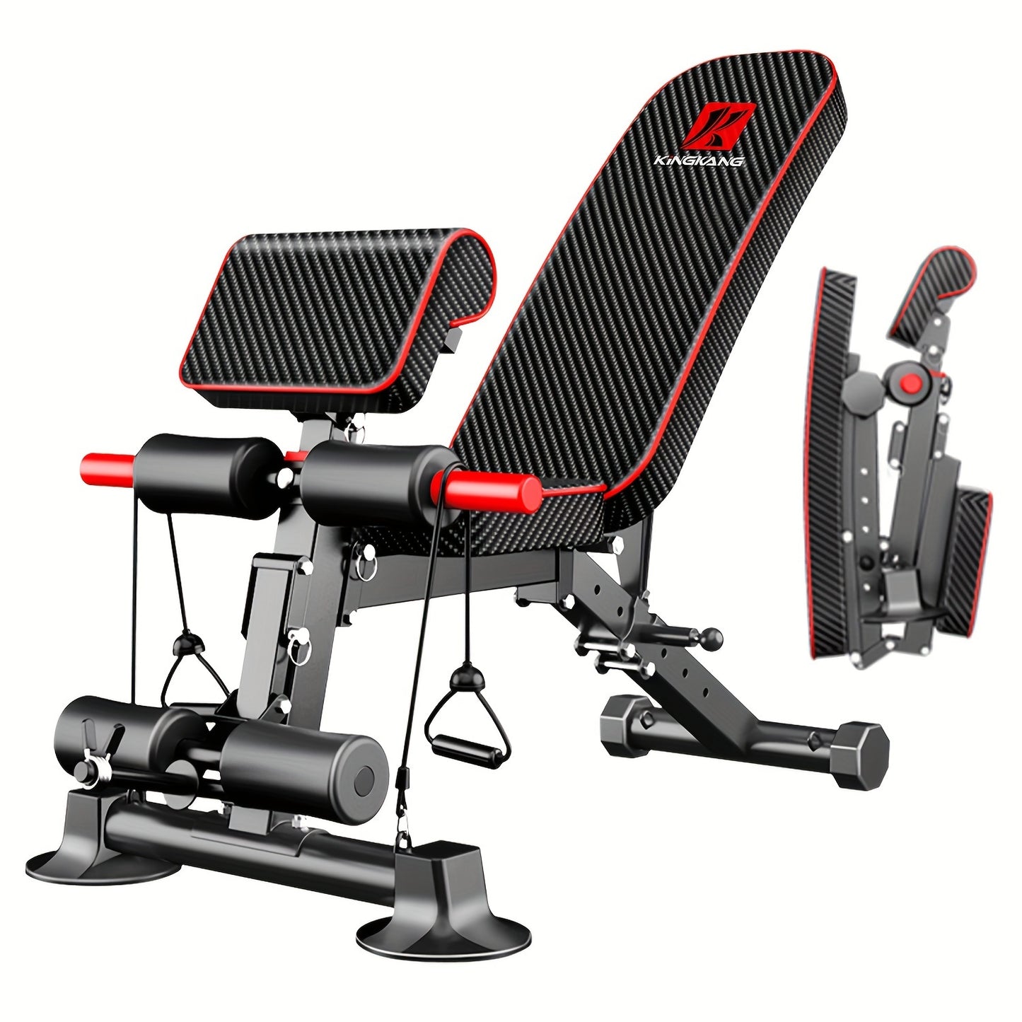 Weight Bench - Utility workout Benches for Exercise, Free Installation Design for Portable Fitness Strength Training