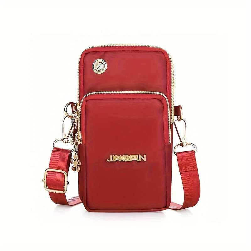 Casual Waterproof Nylon Crossbody Bags Women Messenger Shoulder Bag Female Small Cell Phone Handbags Purses Sports Pouch Bag