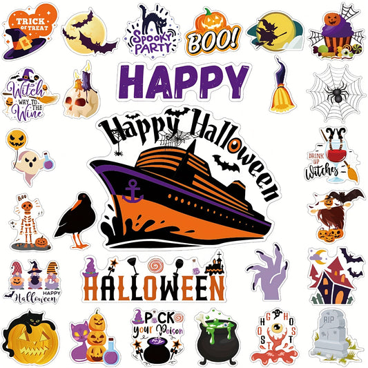 Halloween Magnetic Stickers Variety Pack