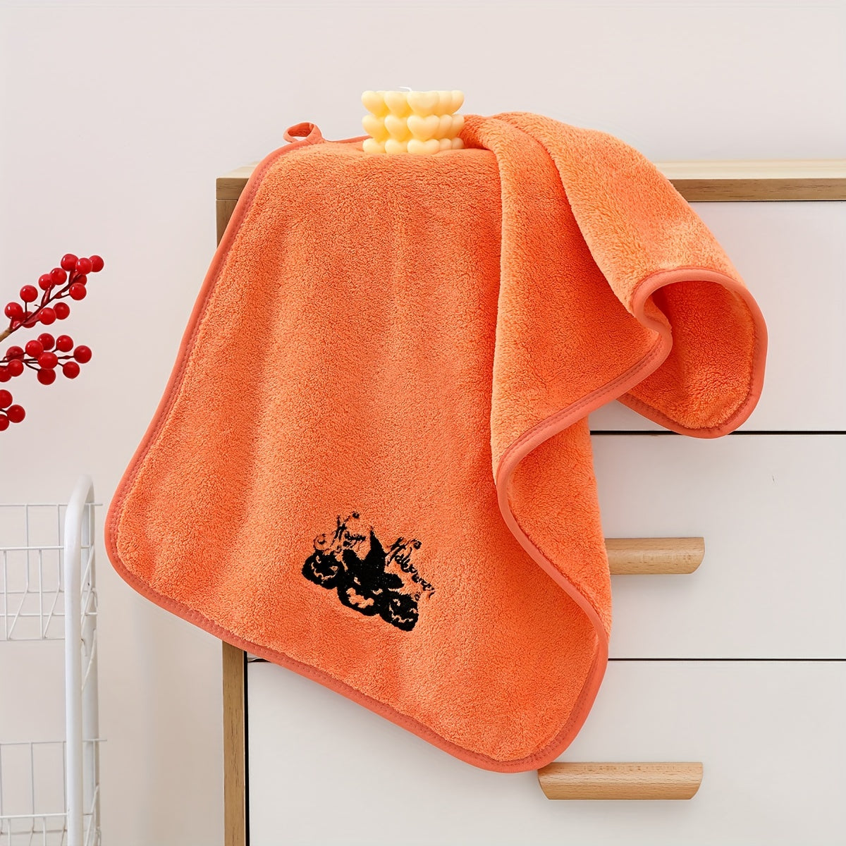 Halloween Pumpkin Lantern Towel Set