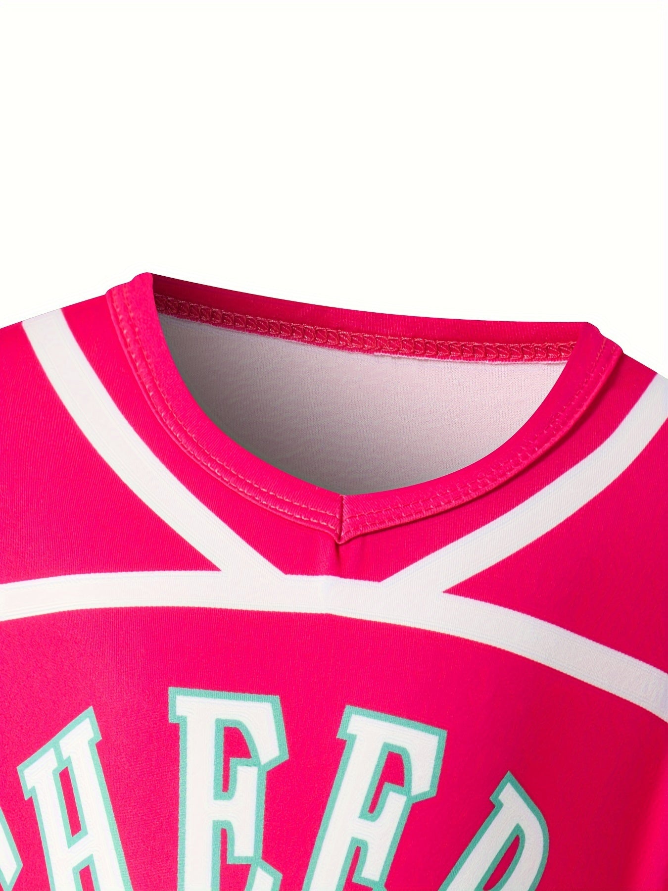 Cheerleader Costume for Girls Halloween Party Dress Up Cheer Uniform