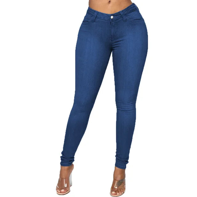 XS-6Xl-High-Waist-Stretch-Skinny-Pencil-Jeans-Pants-Women-Plus-Size-Denim-Trouser