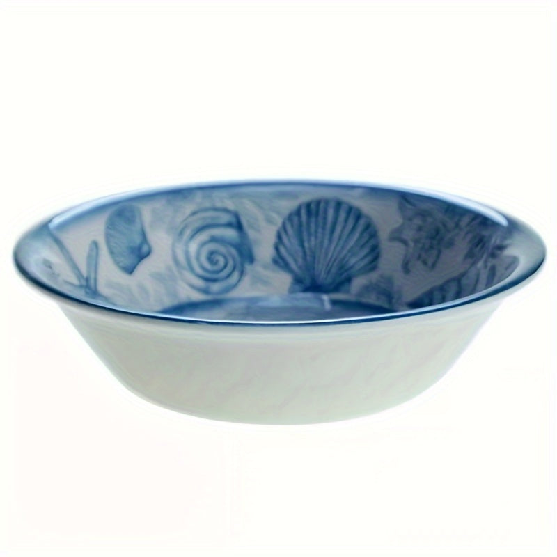 12-piece Blue Ocean Tableware Set: Elegant Wave Pattern Enhances Dining Atmosphere