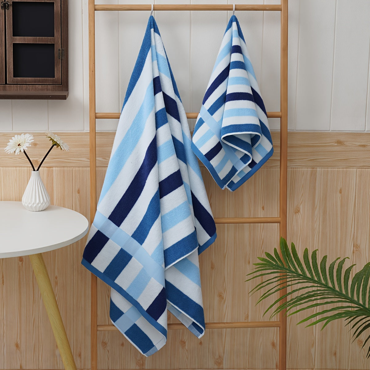 Luxury Cotton Towel Set - Soft & Absorbent