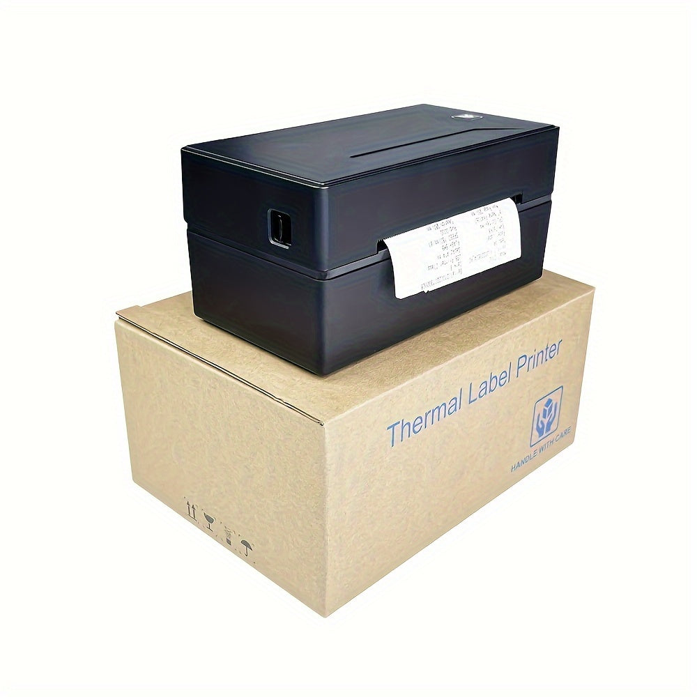 Thermal label printer D100, high-definition printing, intelligent ink free, wireless compatible with Android, iPhone, and Windows, widely used in homes, offices, etc. In addition, there are 20 test papers available