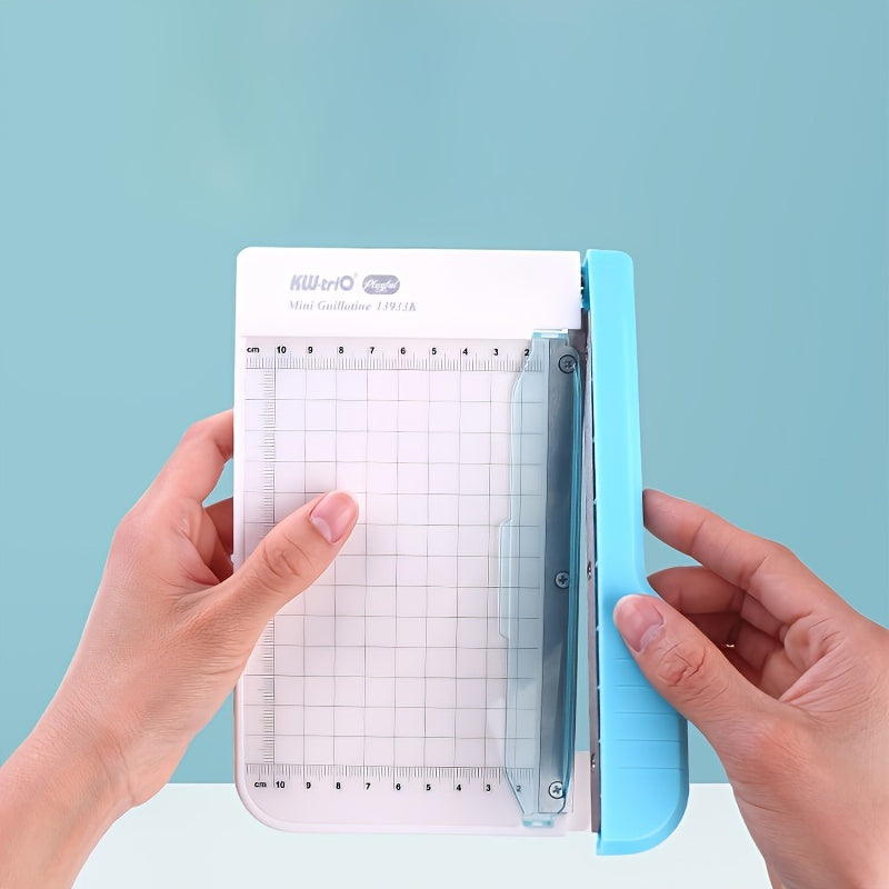 1pc Precision Paper Cutter - Safe & Accurate Cutting, Ideal for Photos, School & Office - Durable, User-Friendly Design