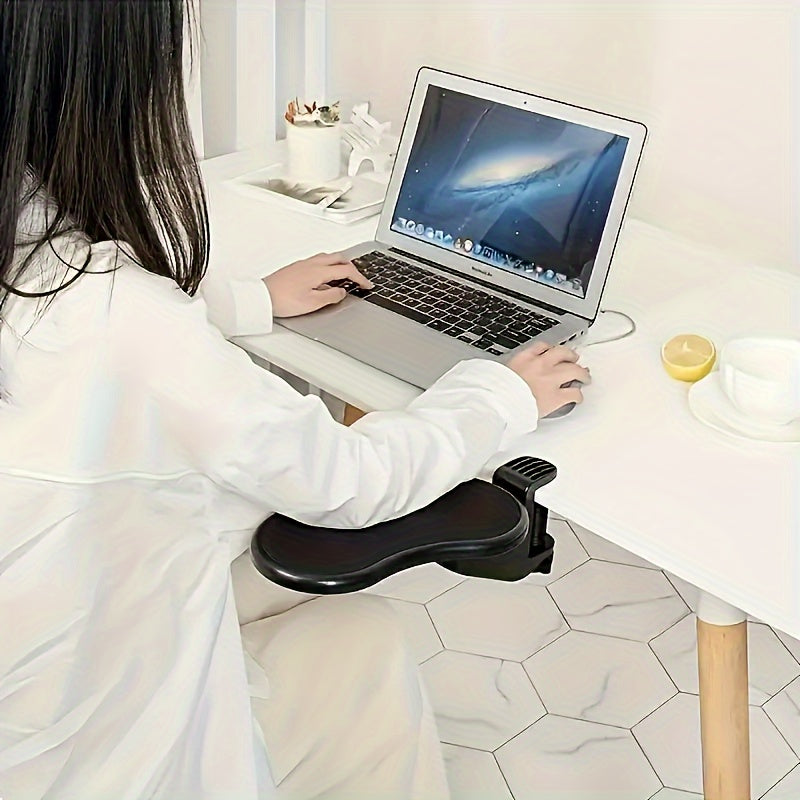 "Workspaceenhancer" Ergonomic Desk Armrest Extender For Office - Comfortable Elbow Support, Ideal For Keyboard And Mouse Setup