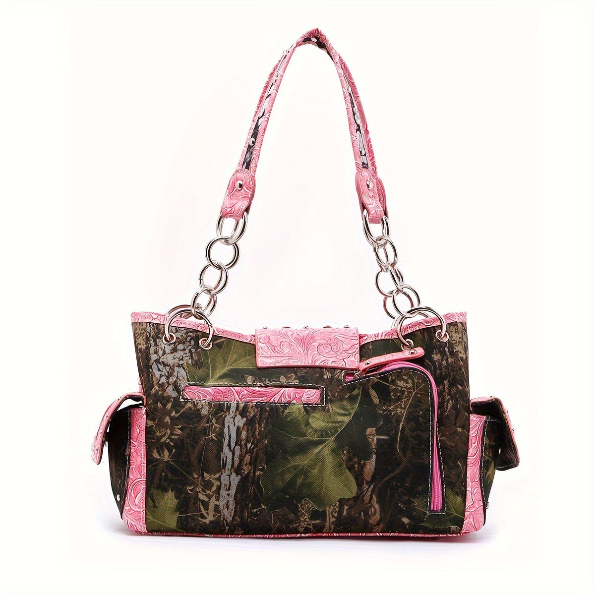 Vintage Western Camo Purse Set