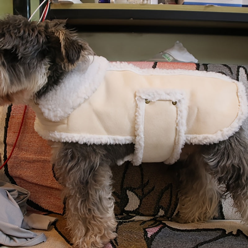 Keep Your Pet Cozy and Stylish with This Winter Warm Dog Jacket!