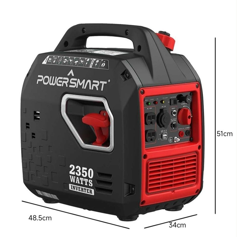 Amerisun 2500-Watt Gas Powered Portable Inverter Generator, Ultra Lightweight Super Quiet for Camping, Home Emergency Use, Tailgating,EPA Compliant (AM5020)